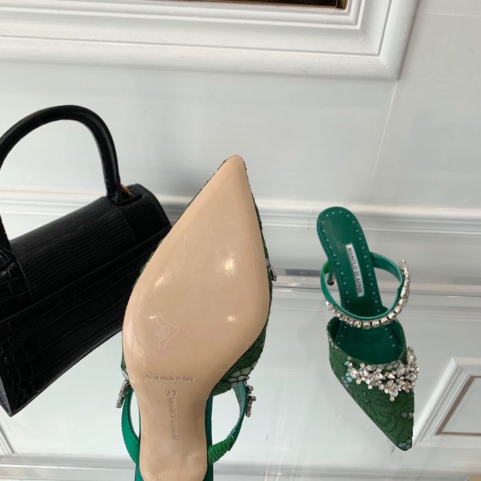 Manolo Blahnik Shoes MBS00004 Heel 9.5CM